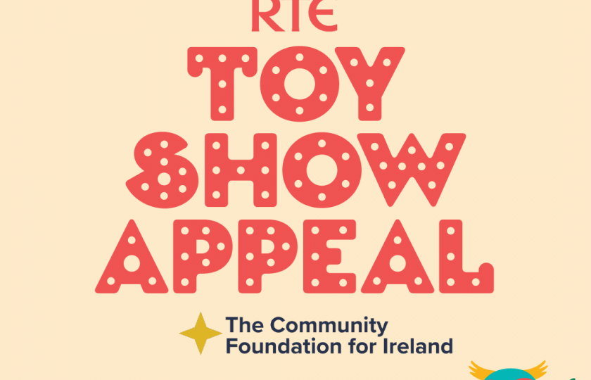Logos of RTE Toy Show Appeal 
