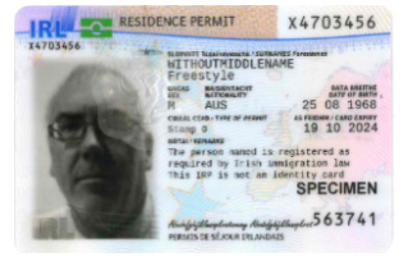 IRP Card