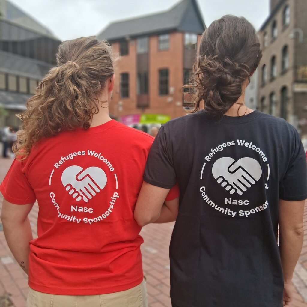 refugees welcome by Nasc